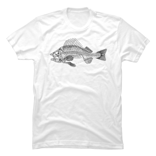 fish skeleton shirt